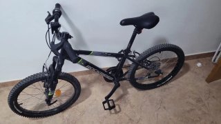 Bicicleta Rockrider Negra