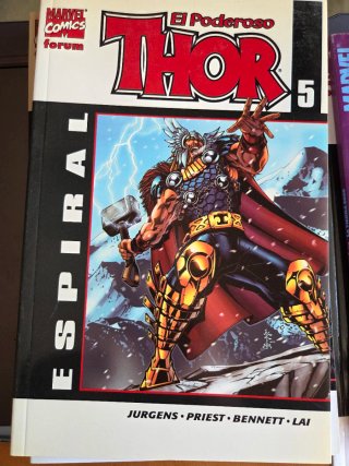 Thor. Volumen 5 forum / panini. 10 tomos.