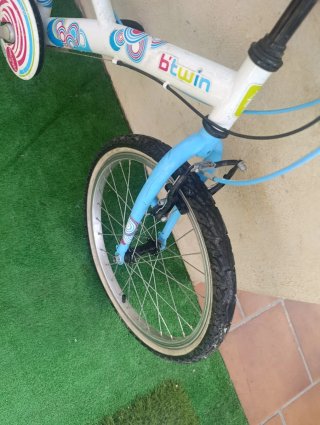 Bicicleta infantil Btwin niña