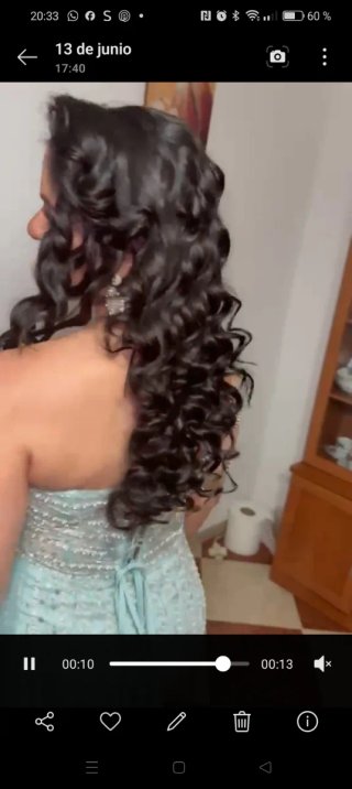 Vestido largo azul plateado para boda