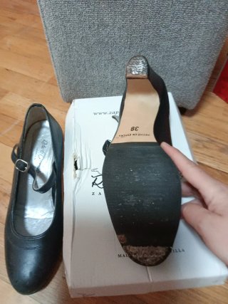 Zapatos Roberto Garrudo Talla 38 Negros