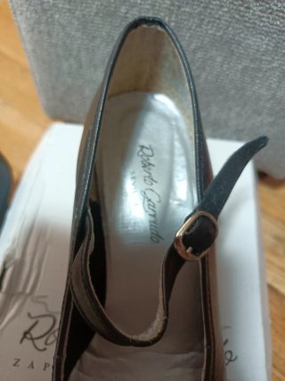 Zapatos Roberto Garrudo Talla 38 Negros