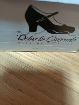 Zapatos Roberto Garrudo Talla 38 Negros