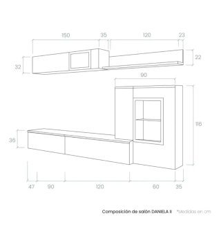 Mueble Salón HABITARE
