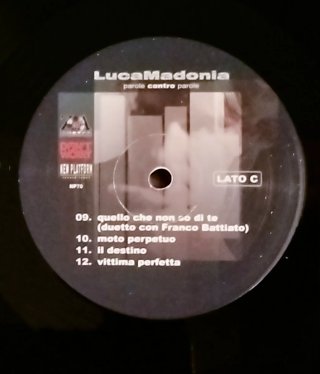 Luca Madonia-Parole Contro Parole-Doppio Lp