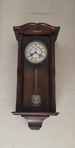 Reloj de Pared Antiguo Péndulo Madera