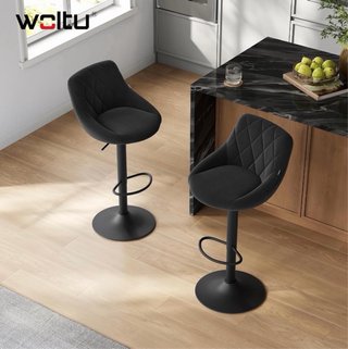 Sillas de Bar WOLTU Negras