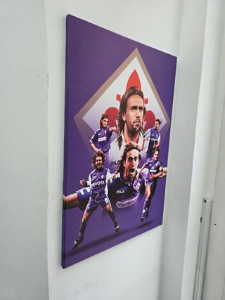 Quadro Batistuta 40x60 cm
