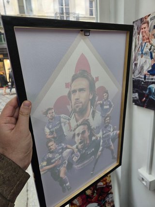 Quadro Batistuta 40x60 cm