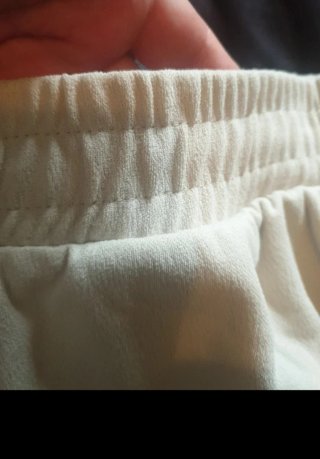 Pantaloni sportivi beige taglia curvy