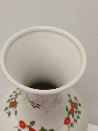 Vaso Cinese Vintage Decorato