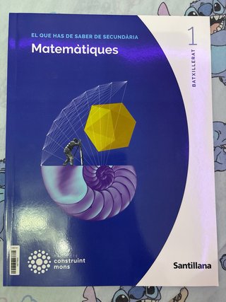 Matemàtiques I 1 Batxillerat : Projecte constru...