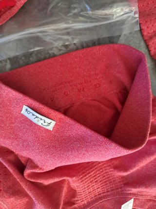Top sportivo Frida04 rosso XS/34