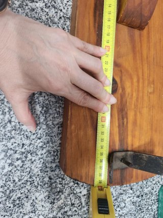 Soporte Jamonero Madera y Metal