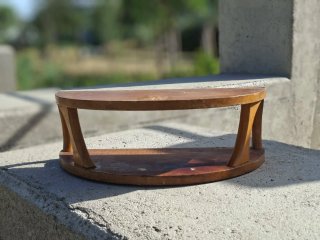 Mesita de noche antigua vintage madera