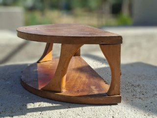 Mesita de noche antigua vintage madera