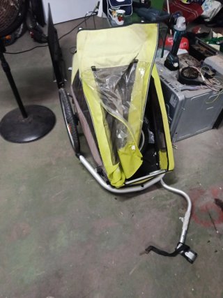 Carro para bicicleta infantil