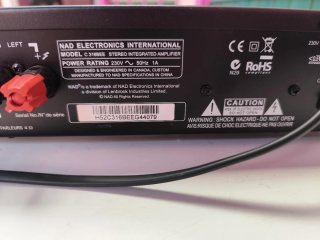Amplificador NAD C316BEE Negro
