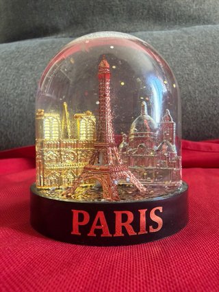 Bola de nieve París Torre Eiffel