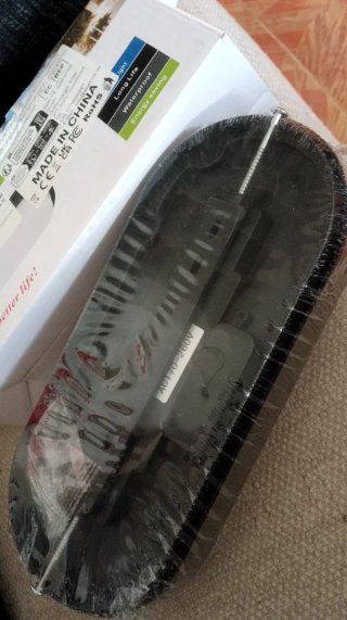 2Lámpara LED Exterior Negra/Blanca 15W