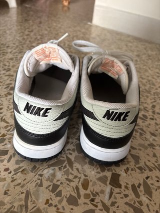 Tenis Nike Dunk Low Negro Blanco Naranja
