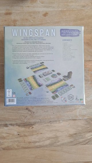 Juego de mesa Wingspan