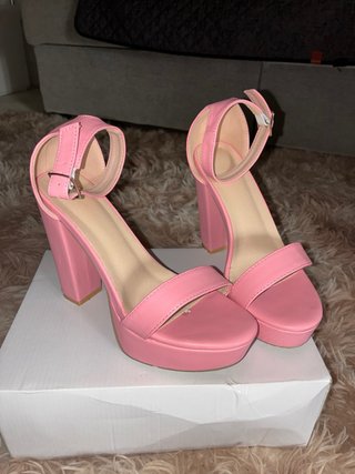 Sandalias Plataforma Rosa Talla 36