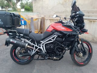 Triumph Tiger 800 XC Negra/roja