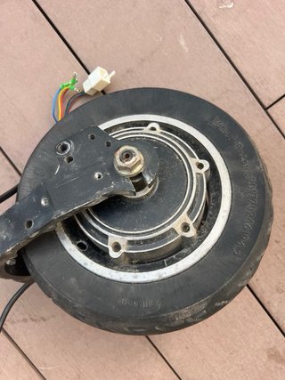 Motor Rueda Eléctrica 500W 10p con Freno Disco