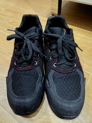 Zapatillas Sparco Negras y Rojas