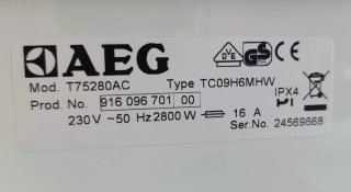 Secadora AEG Protex Lavatherm 8 kg