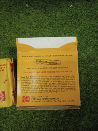 Kodachrome 40 sound movie film