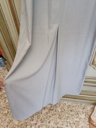 Vestito lungo grigio taglia 36