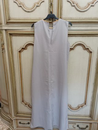 Vestito lungo grigio taglia 36