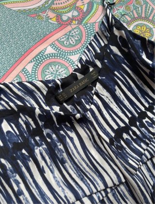 Mono corto Zara estampado
