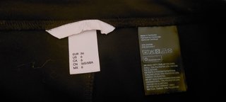 Pantaloni H&M neri taglia S