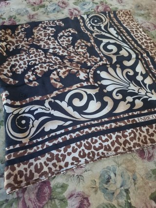 Foulard donna in seta  Enrico Coveri 80x80 cm