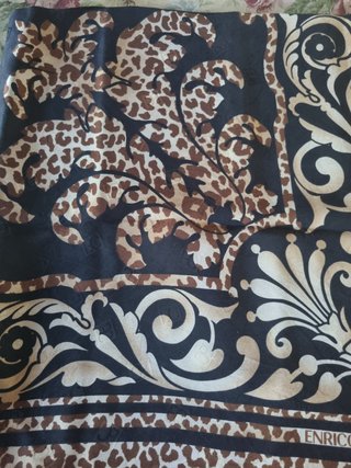 Foulard donna in seta  Enrico Coveri 80x80 cm