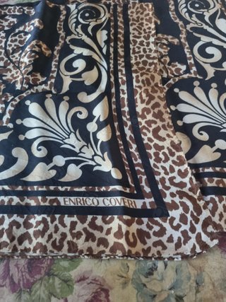 Foulard donna in seta  Enrico Coveri 80x80 cm