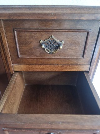 Mueble auxiliar madera maciza