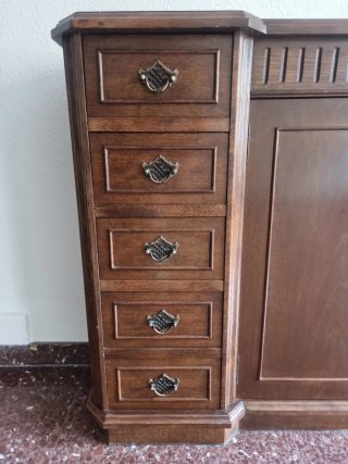 Mueble auxiliar madera maciza