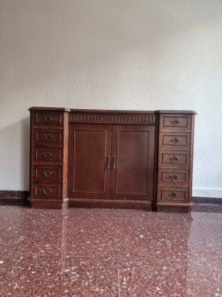 Mueble auxiliar madera maciza