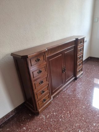 Mueble auxiliar madera maciza