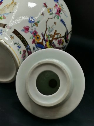 Tibor grande de porcelana marca Sambo
