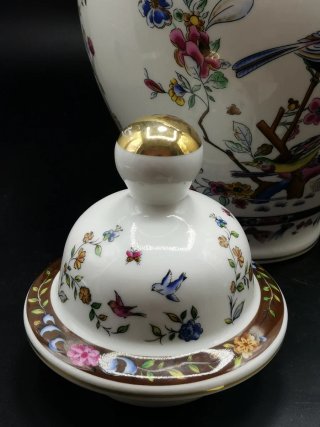 Tibor grande de porcelana marca Sambo