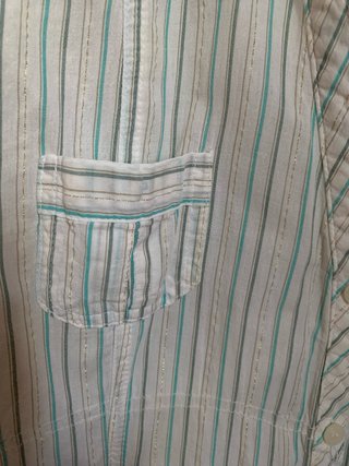 Camisa BSK manga corta rayas L/40/12