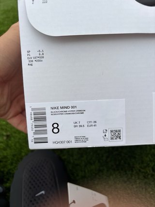 Nike Mind 001 Zuecos Negro Naranja