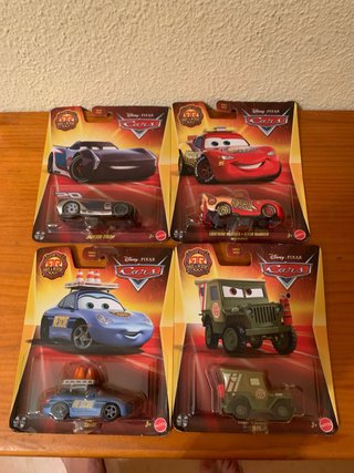 Cars Disney Pixar Lote 4 Coches