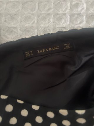 Abito corto a pois ZARA