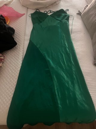 Vestido Mango verde